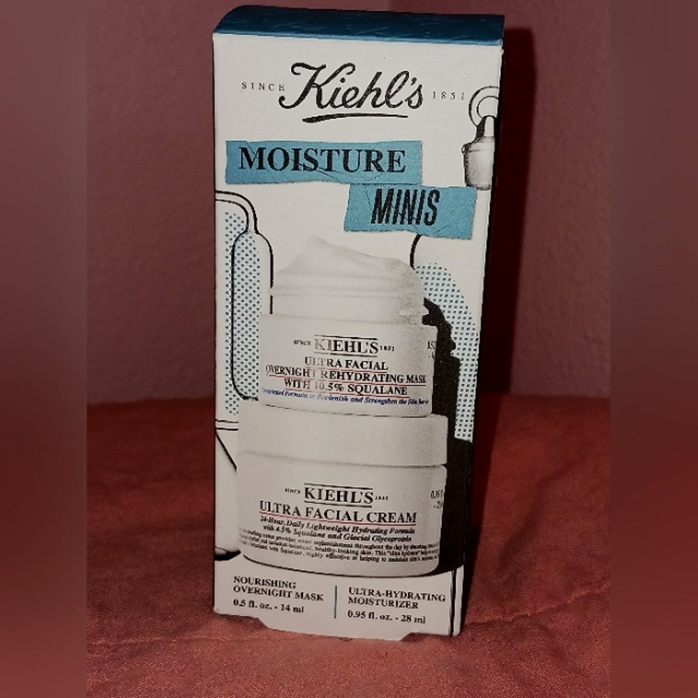 Kiehl's Moisture Minis Set - White and Blue